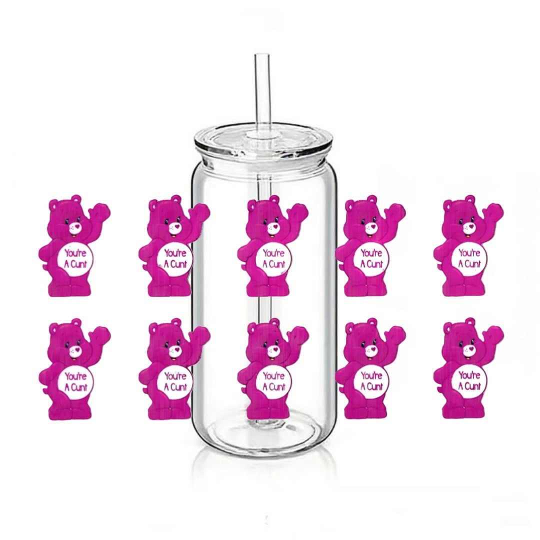 "Your a C**t" Pink Swear Care bears