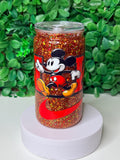 16oz Acrylic Snow Globe Tumbler