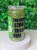 16oz Acrylic Snow Globe Tumbler