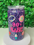 Acrylic 16oz SnowGlobe Tumbler.