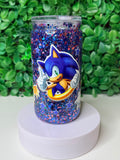 16oz Acrylic Snow Globe Tumbler