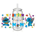 Autism quote & Stitch.