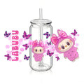 Holographic Pink Labubu