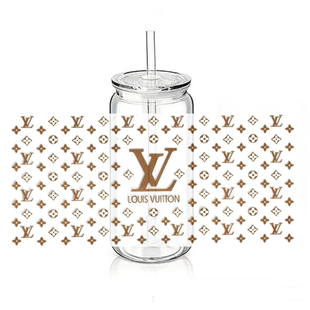 LV Brown Print