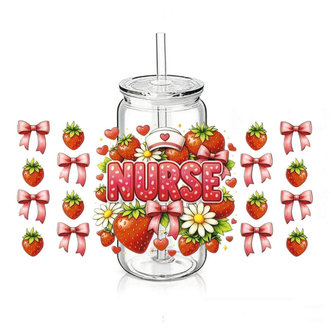 Nurse - Strawberries - Bows