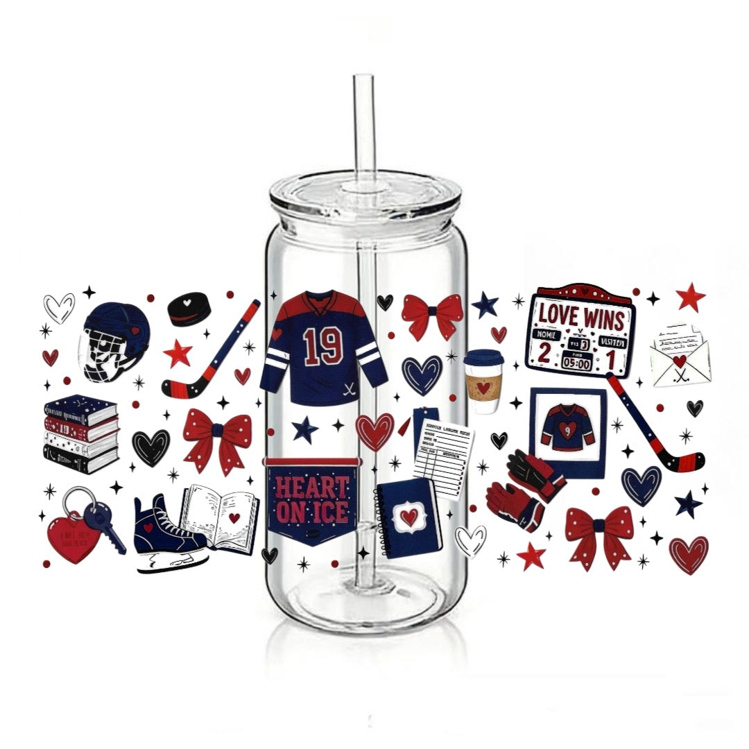Off Campus - Heart on Ice Design