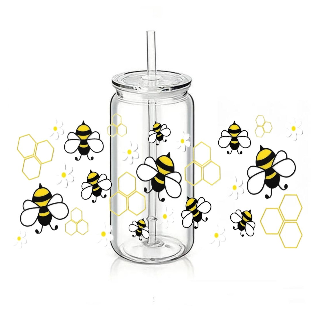 Bees - Hives - White Flowers