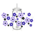 Purple Flower Print