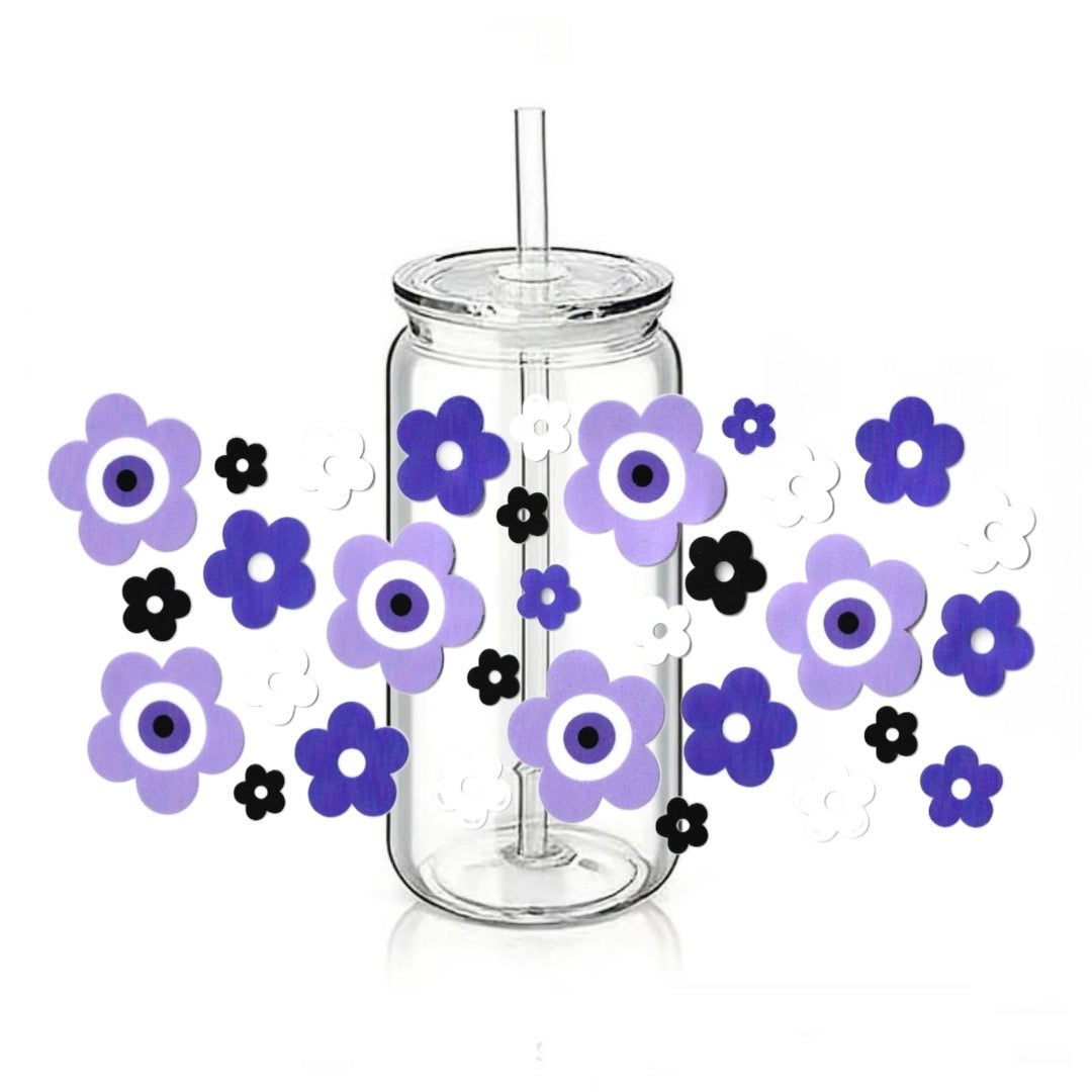 Purple Flower Print