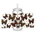 Orange & Red Butterflies Print