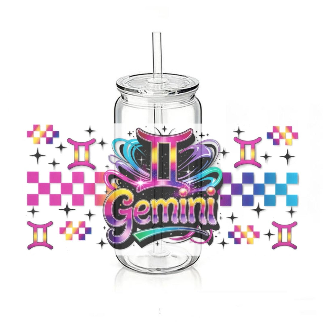 Star Sign - Retro Gemini