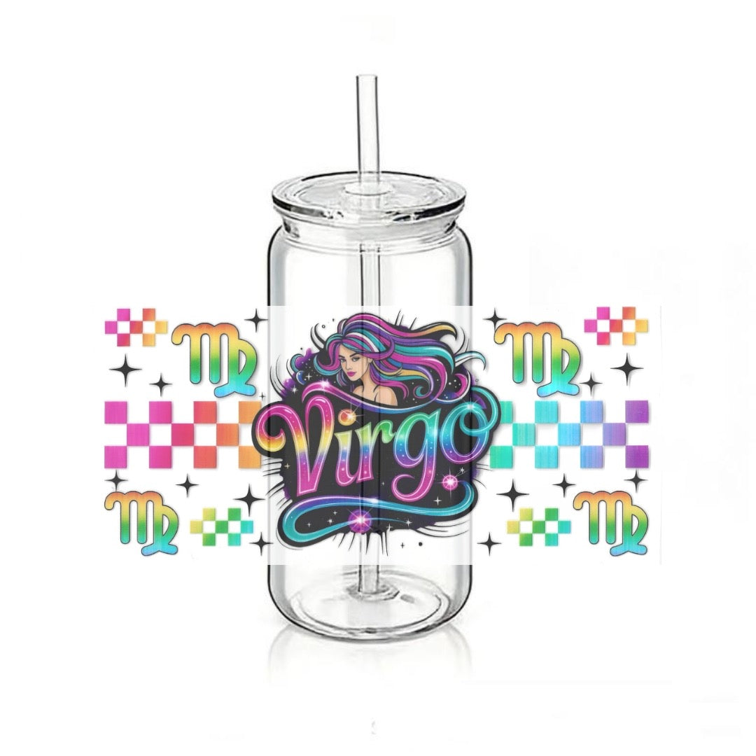 Star Sign - Virgo - Retro