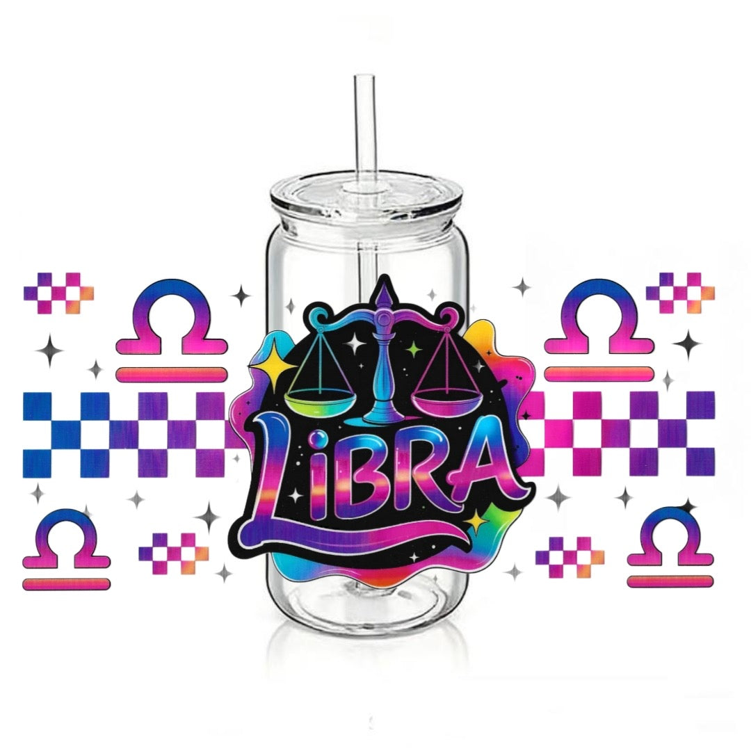Star Sign - Libra - Retro