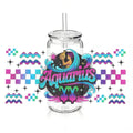 Star Sign - Aquarius - Retro