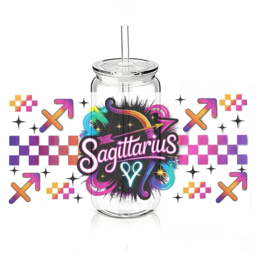 Star Sign - Sagittarius - Retro
