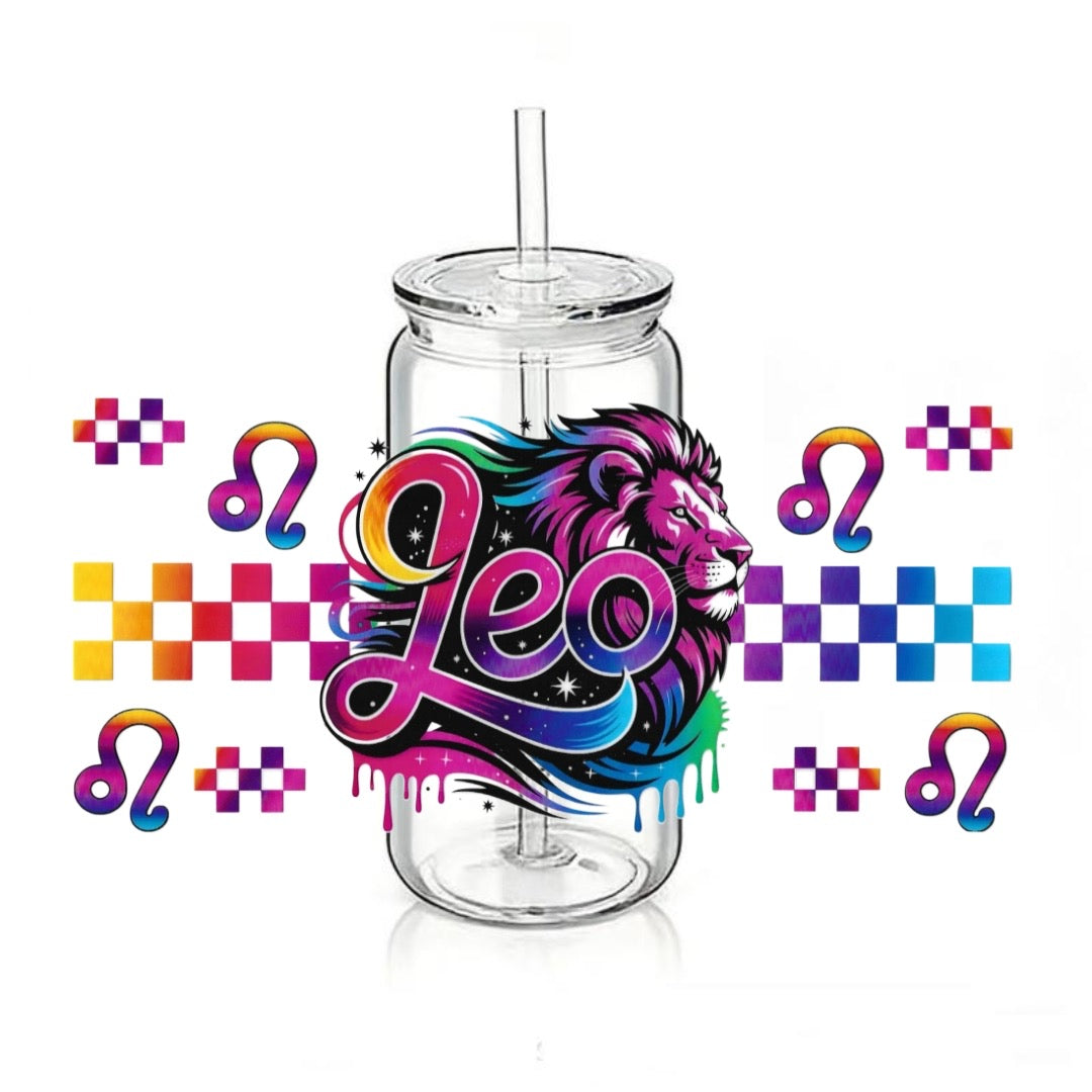 Star Sign - Leo - Retro