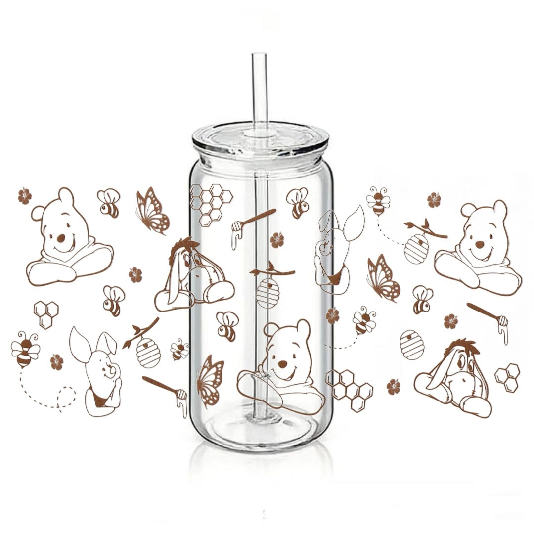 Fine Line Art Winnie & Friends