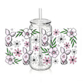 Piglet - Pink Flowers - White Flowers