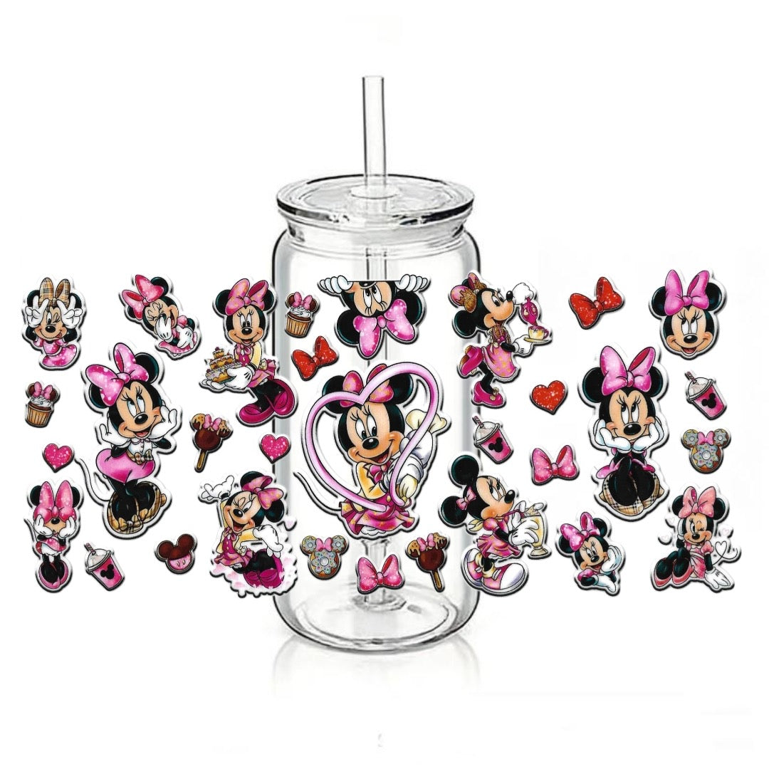 Minnie Mouse - Hearts - Bows - Cakes