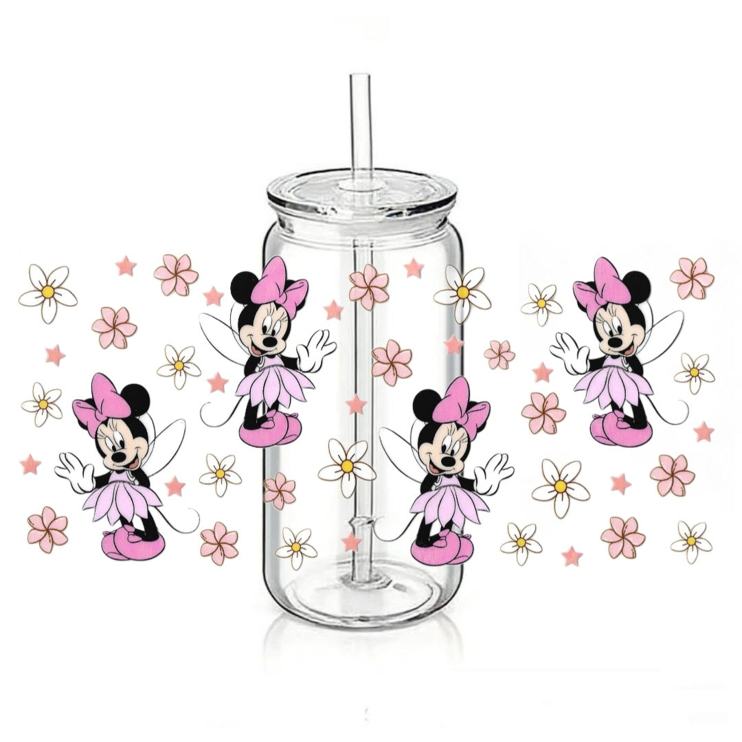 Minnie Mouse - Stars - Flowers