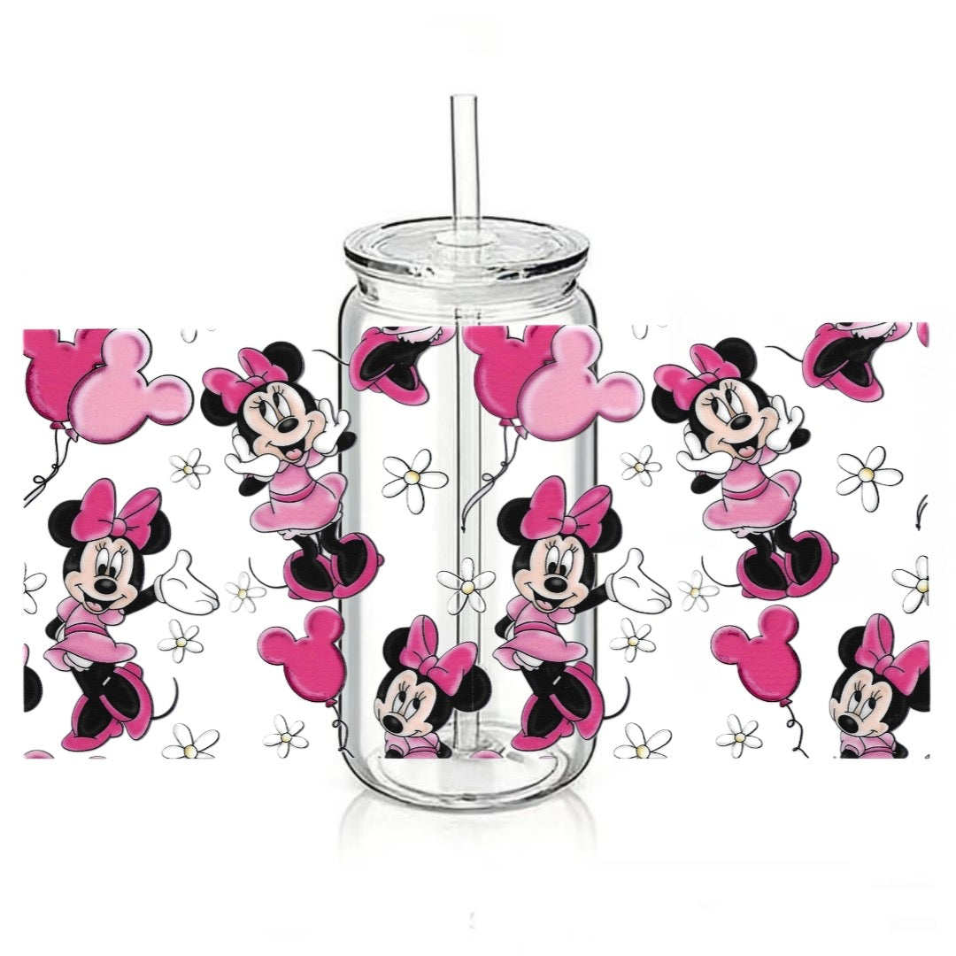 Minnie Mouse - Balloons - Flowers