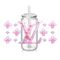 Louis Vuitton - Pink Flowers - Bubbles
