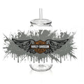 Harley Davidson - Wings - Grey Backsplash
