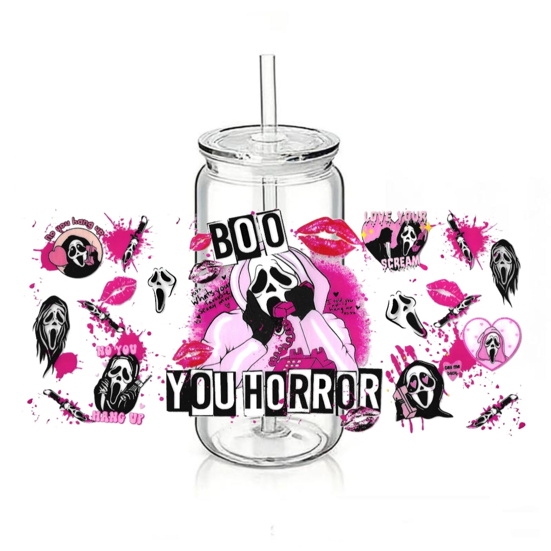 Scream GhostFace - Boo You Horror
