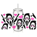 Scream GhostFace & Pink Hearts
